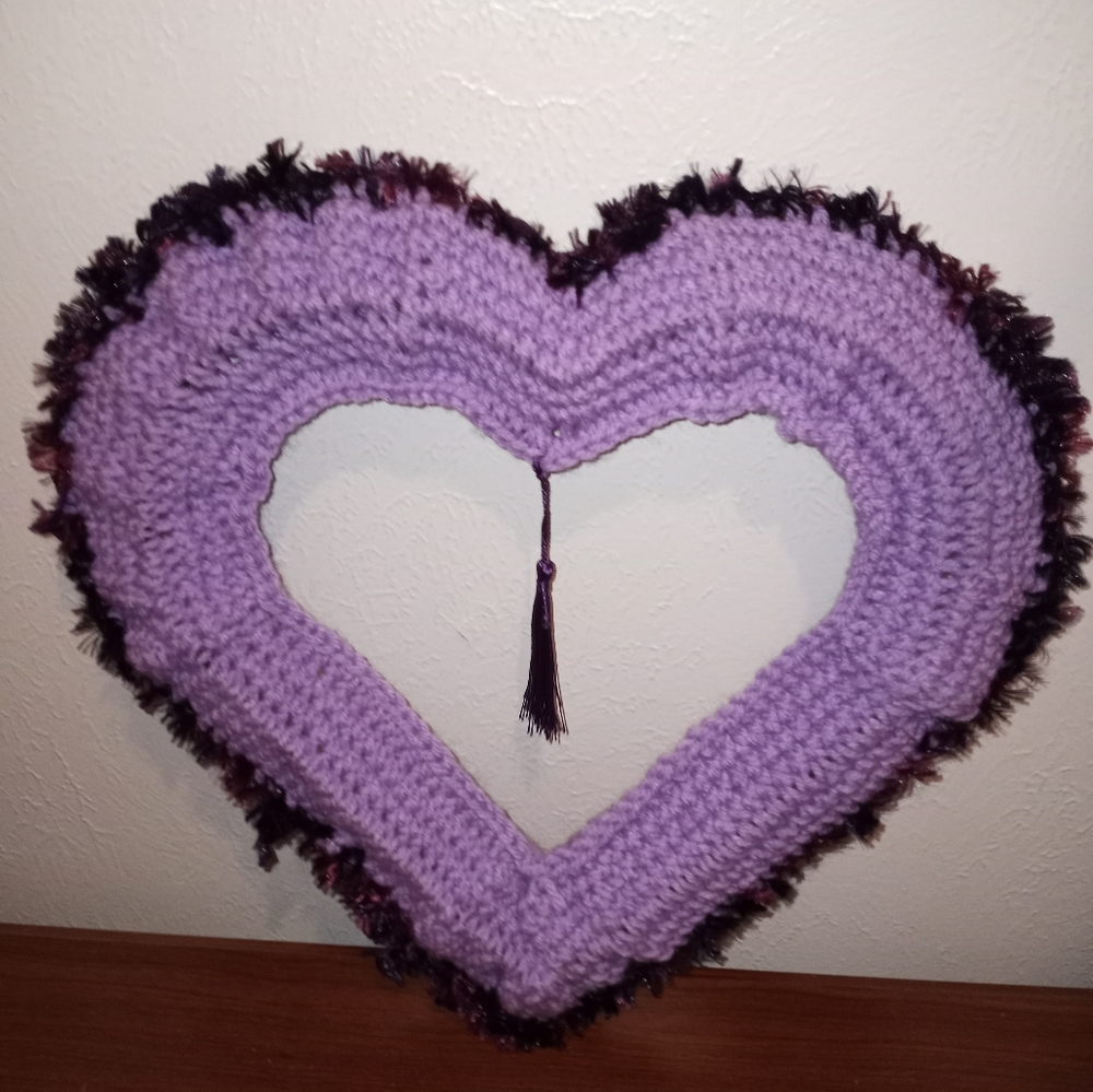 Crochet heart